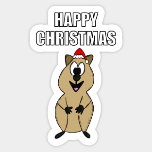 Australian Christmas 2020 Quokka Funny Sticker